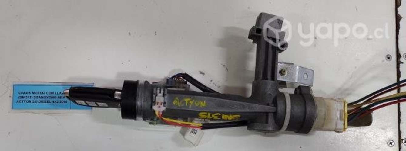 Chapa Motor Con Llave (SNI315) SSangyong New Actyo