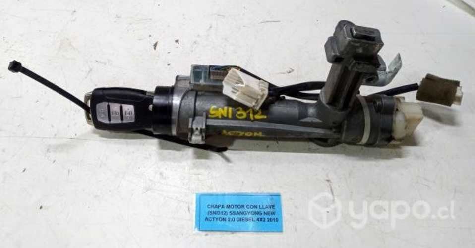 Chapa Motor Con Llave (SNI312) Ssangyong New Actyo
