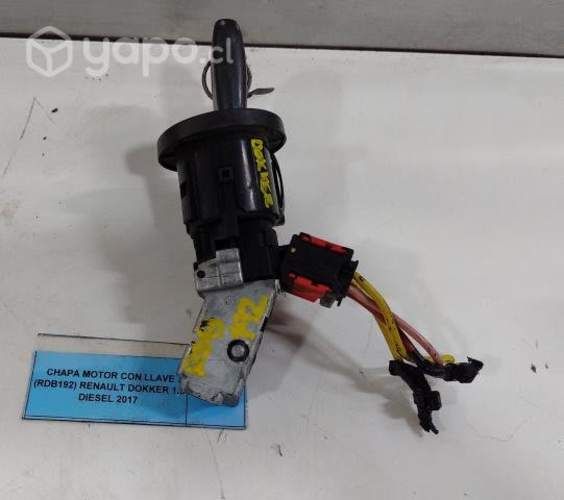 Chapa Motor Con Llave (RDB192) Renault Dokker 1.5