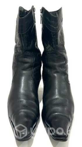 Bota Texana de Cuero Marca Caprice N*37 Negro