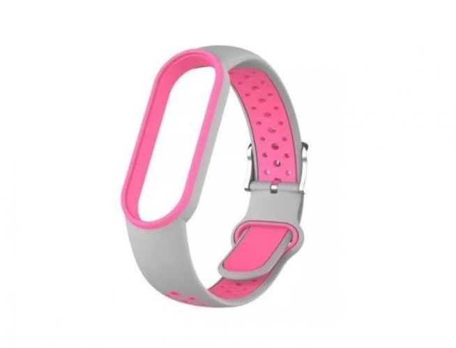 Correa De Silicona Bicolor Para Xiaomi Mi Band 5 Y