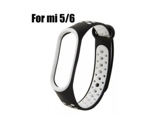 Correa De Silicona Bicolor Para Xiaomi Mi Band 5 Y