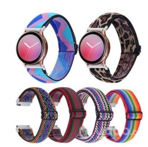 Correa Nylon Elastica Para Samsung Huawei 20mm