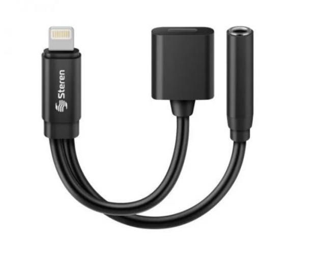 Adaptador Divisor 2 En 1 Para iPhone 3.5mm
