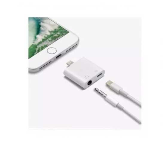 Adaptador De Audio iPhone Conectores Lightning Plu