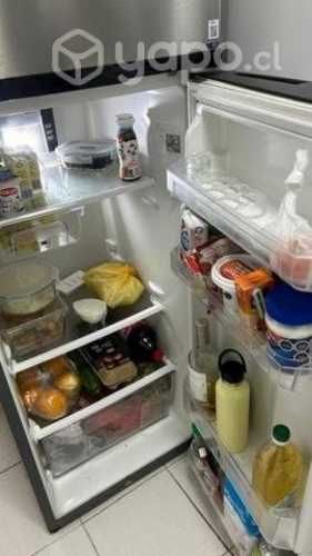 Refrigerador + microondas