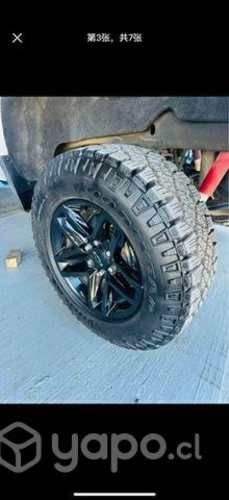 Llanta con neumáticos, Silverado