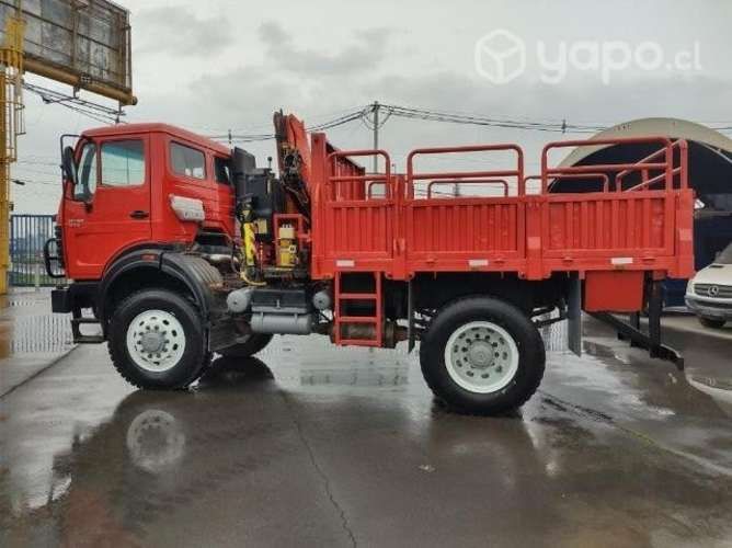 Camión pluma Beiben 4x4