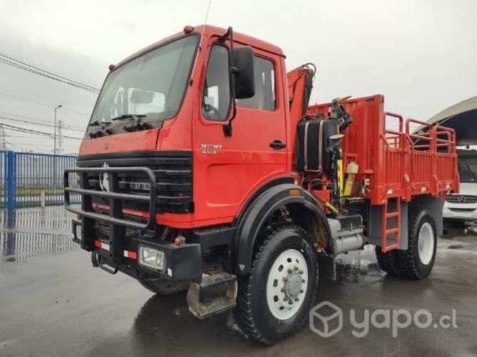 Camión pluma Beiben 4x4