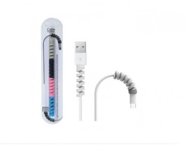 Protector De Cable De Datos Espiral 1 - Pack 4 Uni