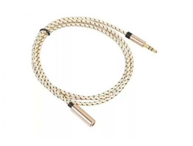 Cable De Extensión De Audio De 3,5mm, Conector