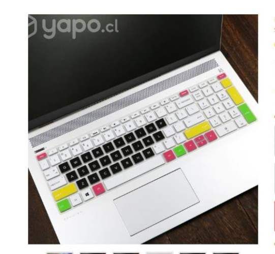 Protector De Teclado SiliconaPara Portátil Hp 15,6