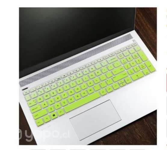 Protector De Teclado SiliconaPara Portátil Hp 15,6