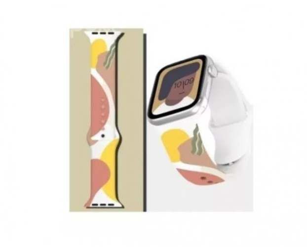 Correa De Silicona Compatible Con Iwatch 38404244m