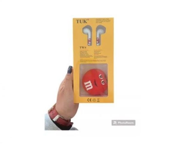 Audífonos Inalámbricos Con Funda Diseños Tuk T-330