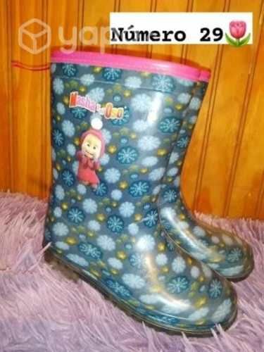 Botas para el agua número 29 masha y el oso