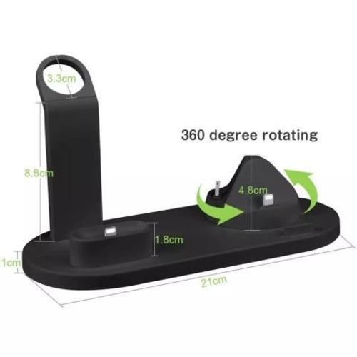 Base De Carga Inalámbrica Para iPhone AirPods Sams