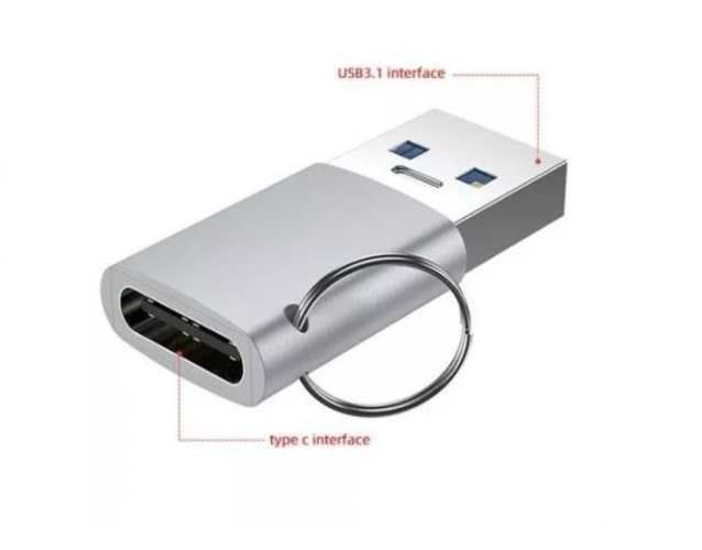 Adaptador Usb 3,1 Tipo A Tipo C, Convertidor Usb C