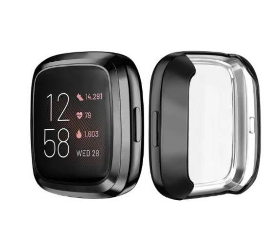 Carcasa De Pantalla Completa Para Fitbit Versa