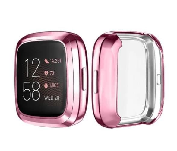 Carcasa De Pantalla Completa Para Fitbit Versa