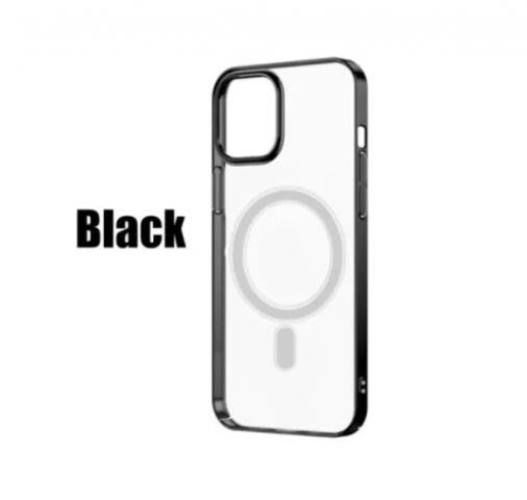 Funda Transp De Carga Inalámbrica Para iPhone Magn