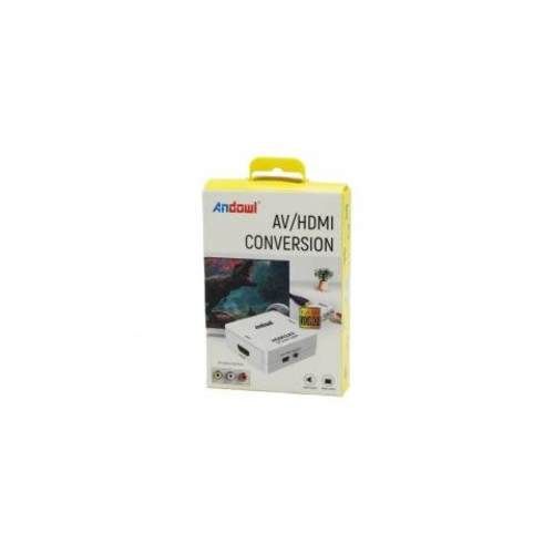 Adaptador Conversor Hdmi A Av Rca Video Analogico
