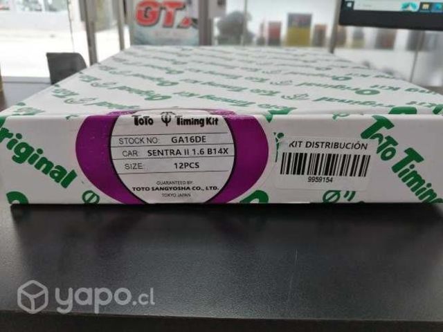 Kit distribucion nissan sentra , v16 ga16de
