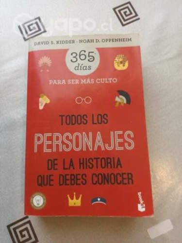 Libro &quot;Todos los personajes que debes conocer&quot;