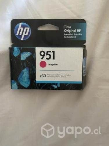 Pack 3 tintas HP 951 originales nuevo