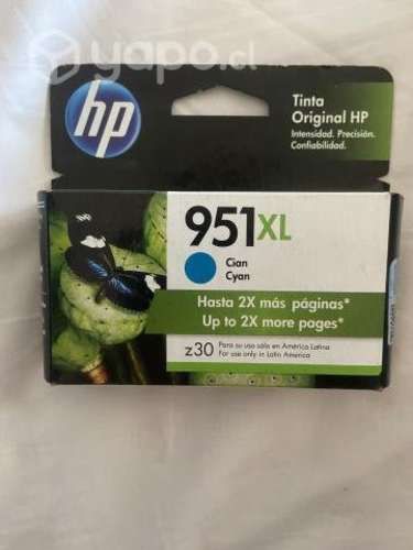 Pack 3 tintas HP 951 originales nuevo
