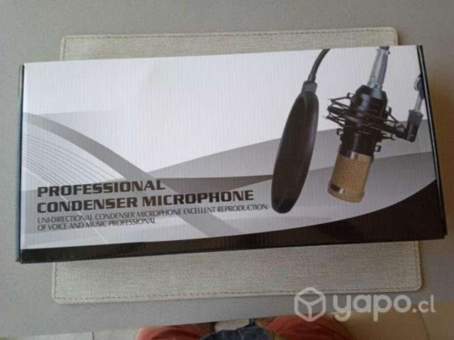Kit Micrófono Estudio Condensador Usb