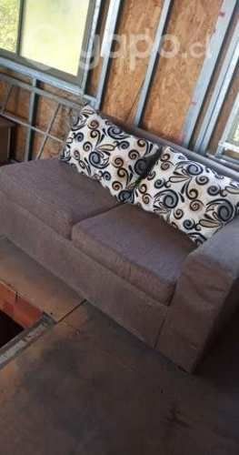 Juego de living moderno pequeño tres cuerpos