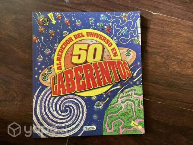 Libro de completar laberintos