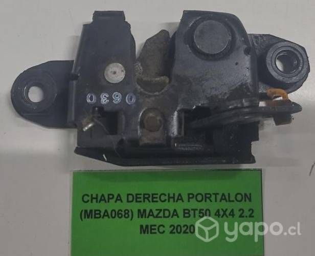 Chapa Derecha Portalon (MBA068) BT50 2.2 2020 Mec