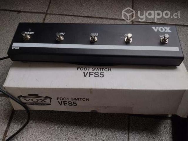 Pedal guitarra vox VFS5