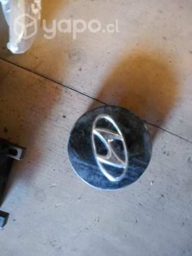 Tapa centro de rueda Hyundai original envio regs