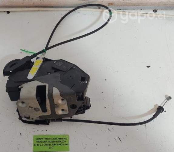Chapa Puerta Del Der (MZB068) BT50 2.2 2017 Mec