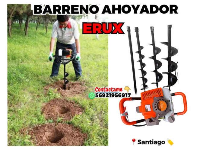 BARRENO AHOYADOR 3 BROCAS 52cc