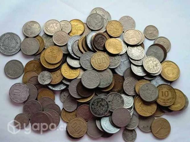 660 grs de monedas chilenas