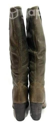 Bota Larga de Cuero Graso Marca Pixipie N*36