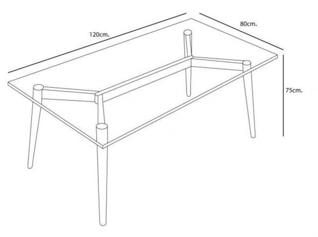 Set comedor mesa + 4 sillas