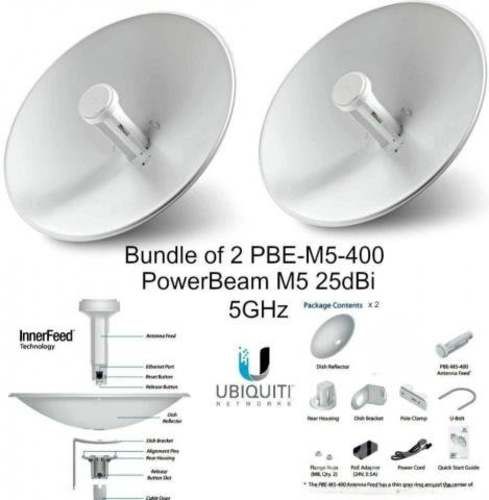 Antenas ubiquiti powerbeam pbe-m5-400