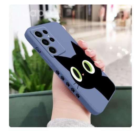 Funda nueva celular gato samsung s10e
