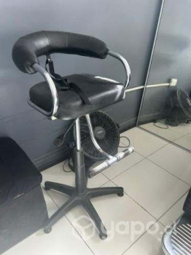 Silla giratoria peluquería