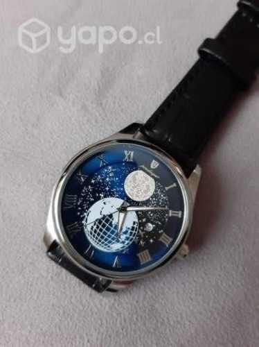 Reloj POEDAGAR hombre nuevo plateado