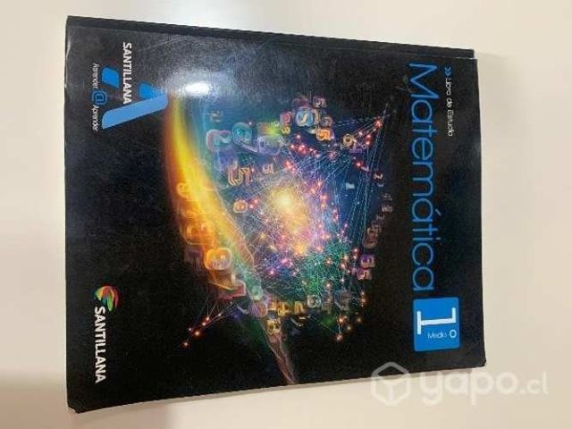 Libro Matemáticas 1 medio