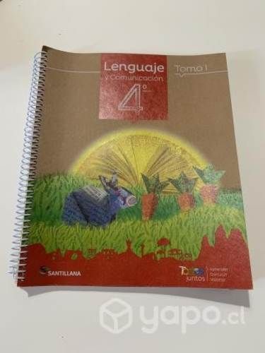 Libro lenguaje Santillana Proyecto todos juntos