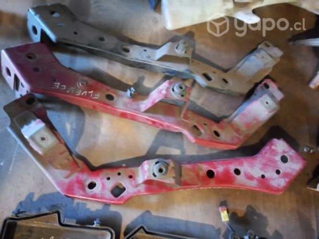 Renault fluence megane 3 guias opticos metalicas