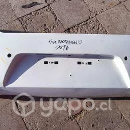 Parachoque trasero kia morning