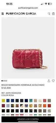 Bolso bandolera Purificación García Original